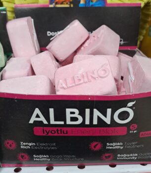 Albino Gaga Taşı (ahududu aromalı)