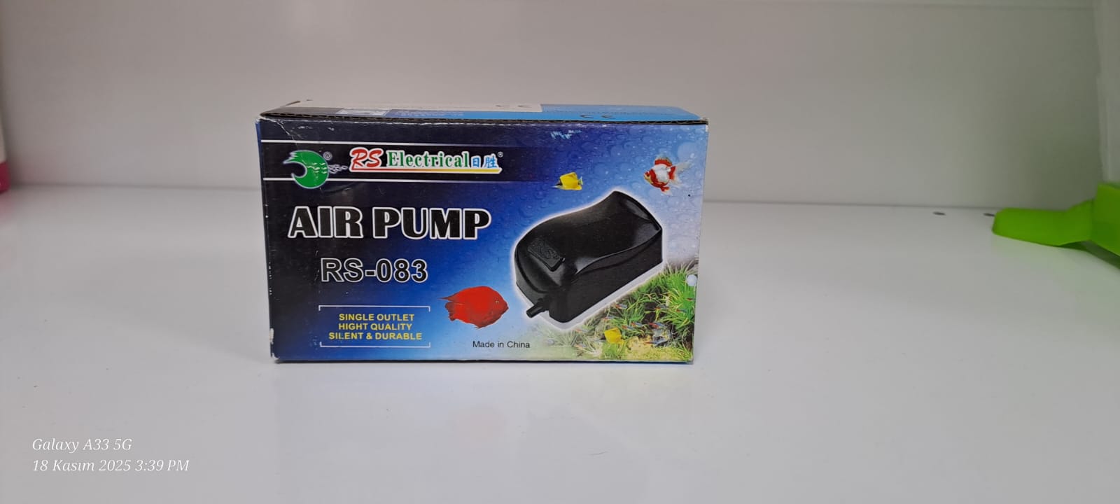 RS-083 Tek Çıkışlı Hava Motoru