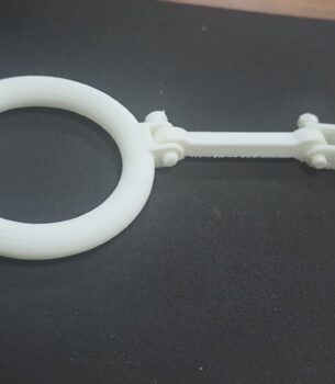 Akvaryum Balık Yemleme Halkası (beyaz)