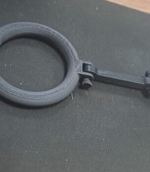 Akvaryum Balık Yemleme Halkası (siyah)